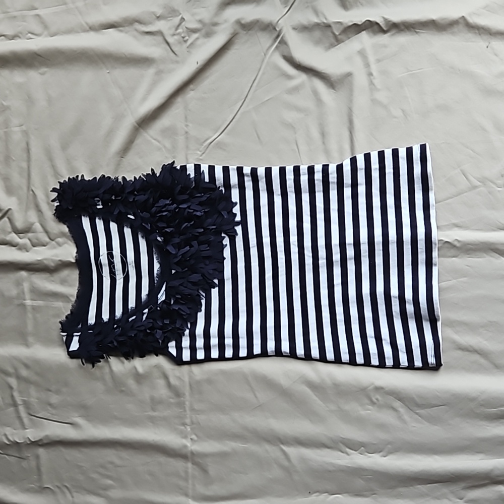 INC tank, ruffles